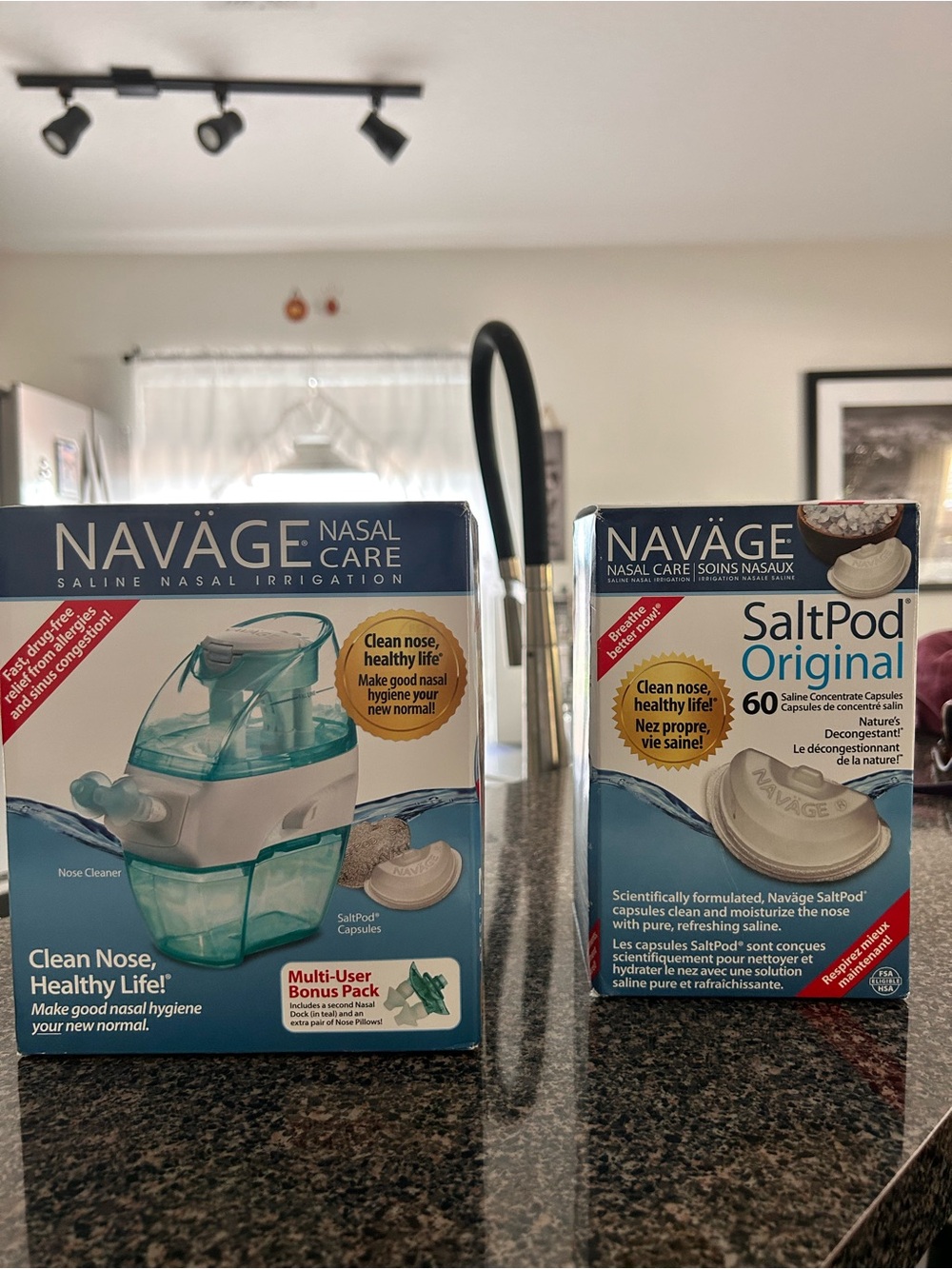 Naväge Nasal Care System with SaltPod Original Capsules - brand New never opened